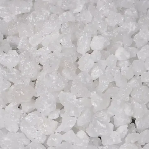 白刚玉段砂颗粒特写实拍